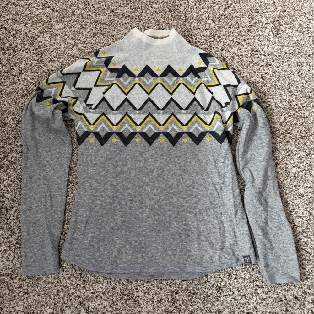 Title nine fairisle Nordic sweater